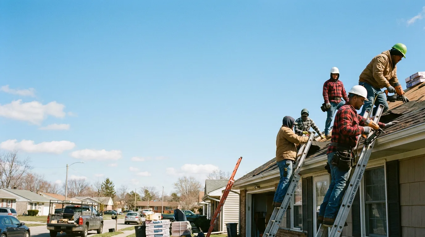 Roofing in Evansville, WI near me
